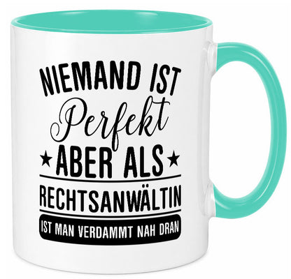 Verdammt nah dran: Rechtsanwältin | Jurstin Anwältin lustiger Spruch Geschenk