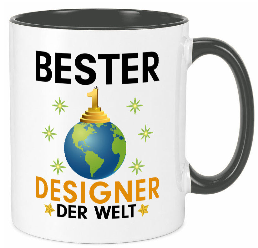 Welt Bester Designer Beruf | Mode Geschenk Arbeit Kollegen Büro lustiger Spruch
