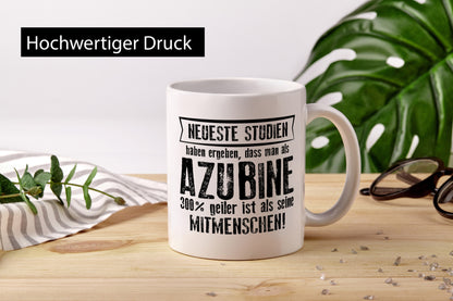 Neuste Studien: Azubine | Ausbildung Lehre Lehrling Geschenk Humor Geschenkidee