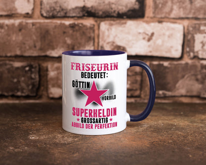 Bedeutung von Friseurin | Friseuse Frisörin lustiger Spruch Geschenk Humor