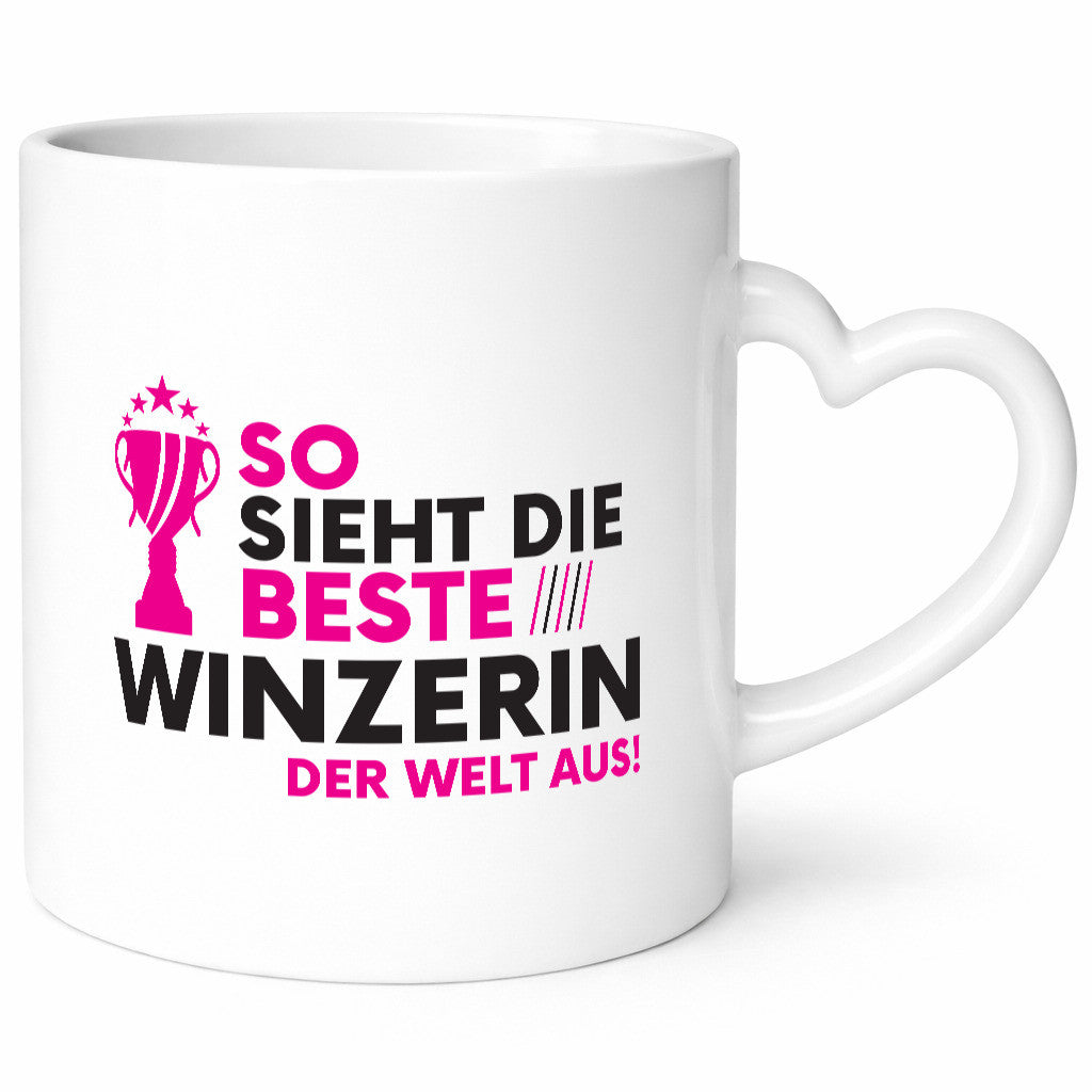 Die Weltbeste Winzerin | Winzerin Wein Humor Geschenkidee Tasse