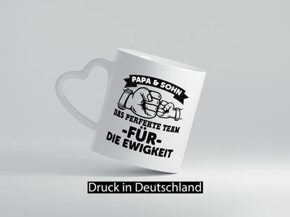 Papa und Sohn | Kinder Vatertag Vater Geschenk Familie Geschenkidee lustiger