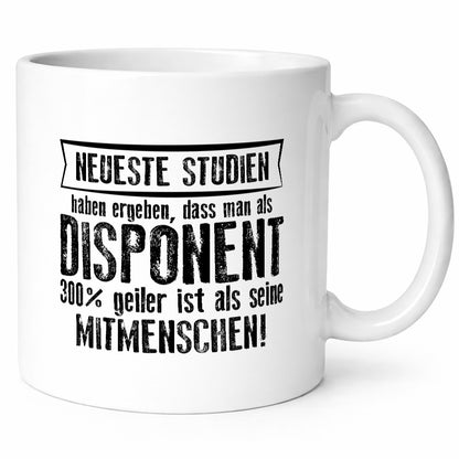 Neuste Studien: Disponent | Zuteiler Geschenk Humor Geschenkidee lustiger