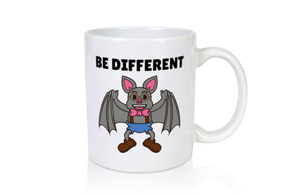 Be Different Geschenk Humor Geschenkidee lustiger Spruch Tasse