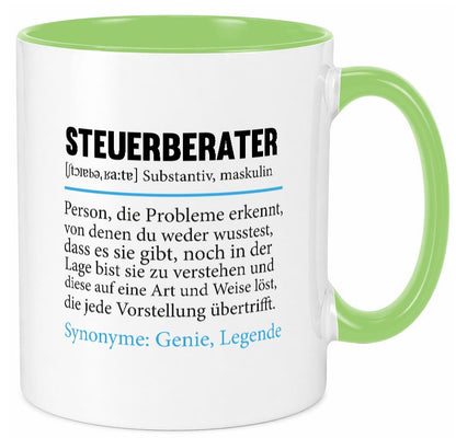 Steuerberater | Spruch Steuern Beruf Humor Arbeit Kollegen Büro Geschenkidee Tasse