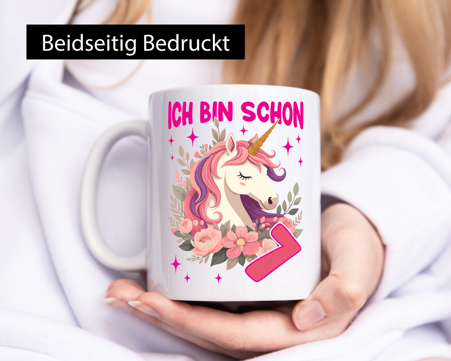 7. Geburtstag | 7 Jahre Einhorn Mädchen lustiger Spruch Geschenk Geschenkidee