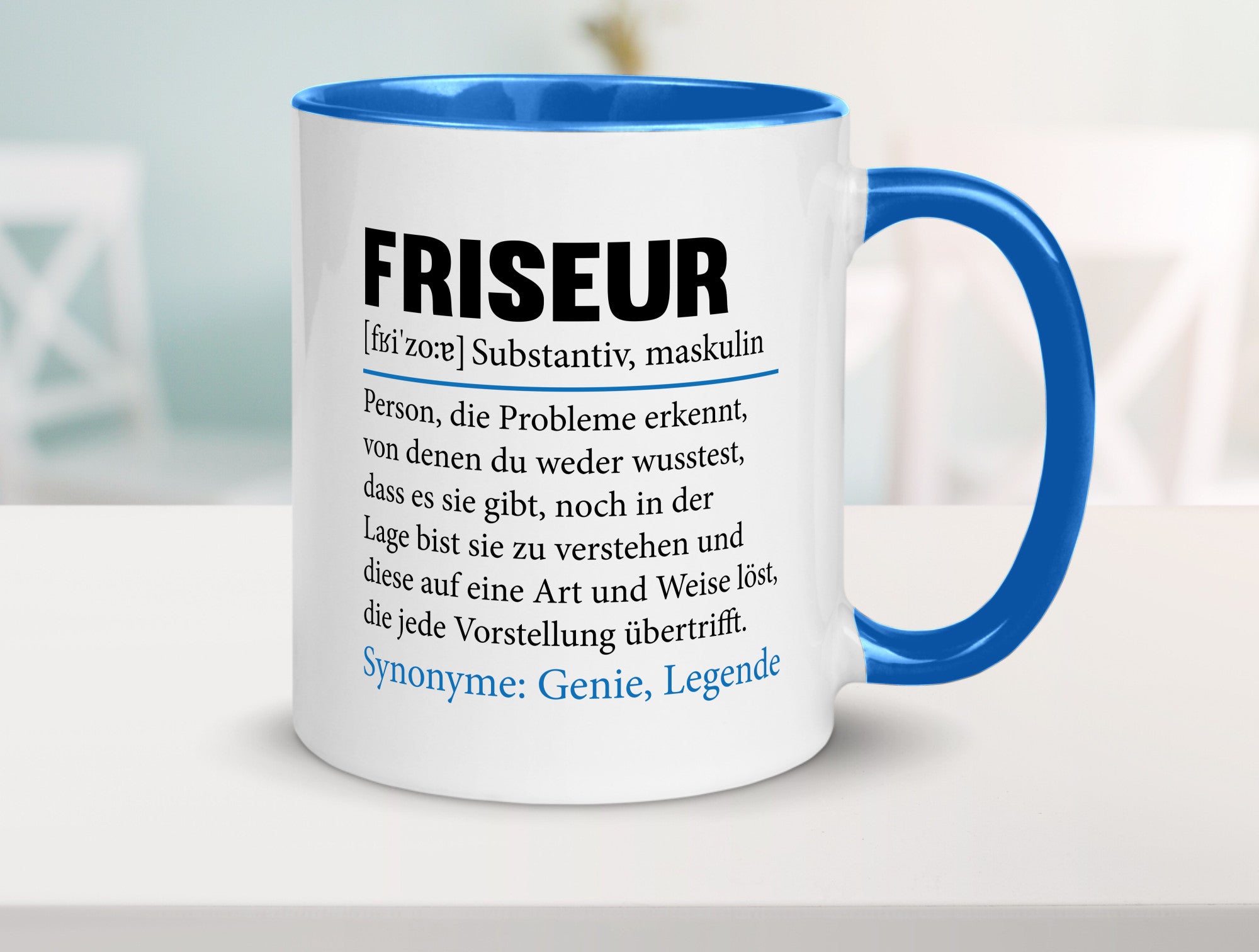 Friseur | Spruch Frisör Beruf lustig Humor Arbeit Kollegen Büro Geschenkidee