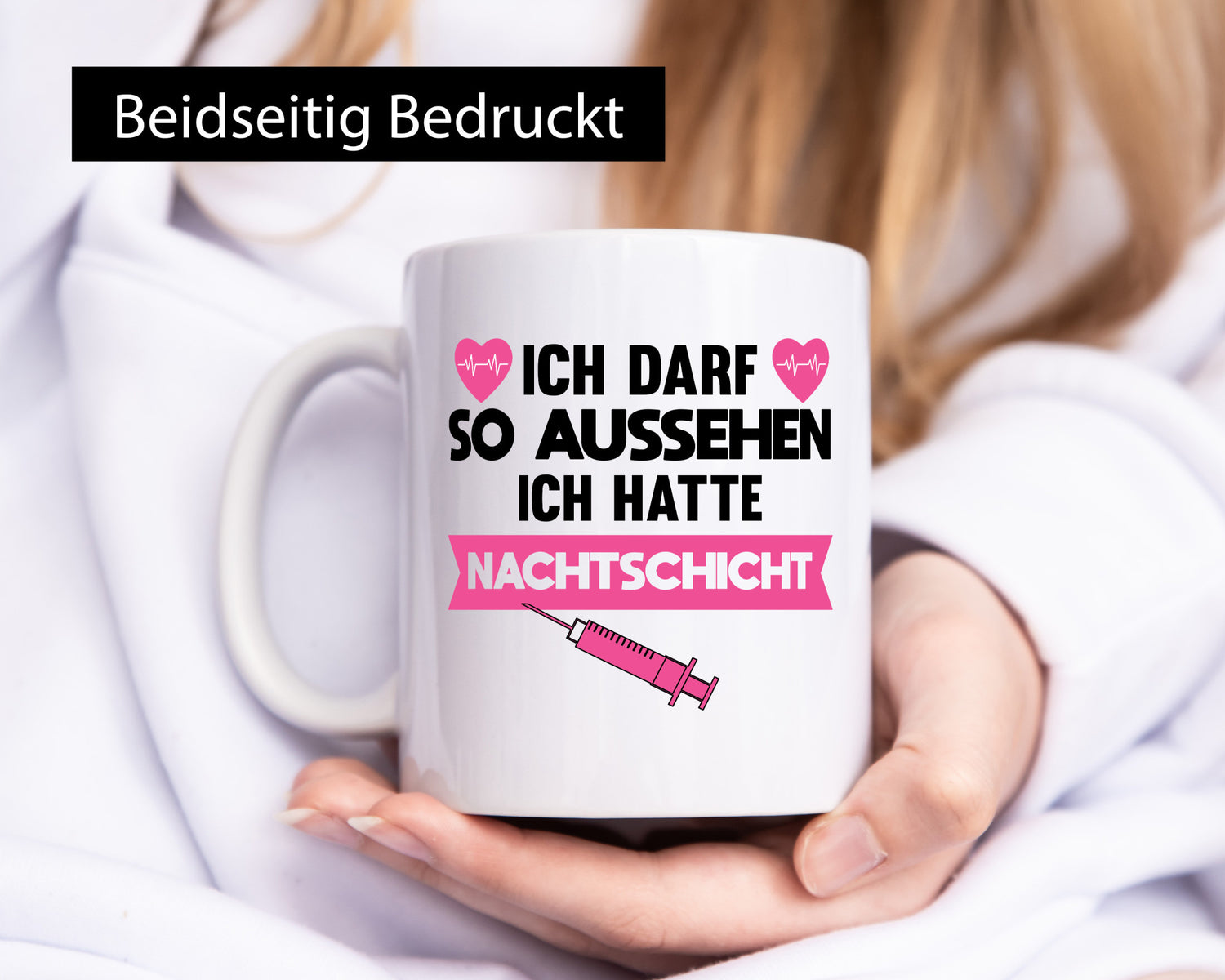 Ich darf so aussehen | Nachtschicht Krankenschwester lustig Humor Geschenkidee