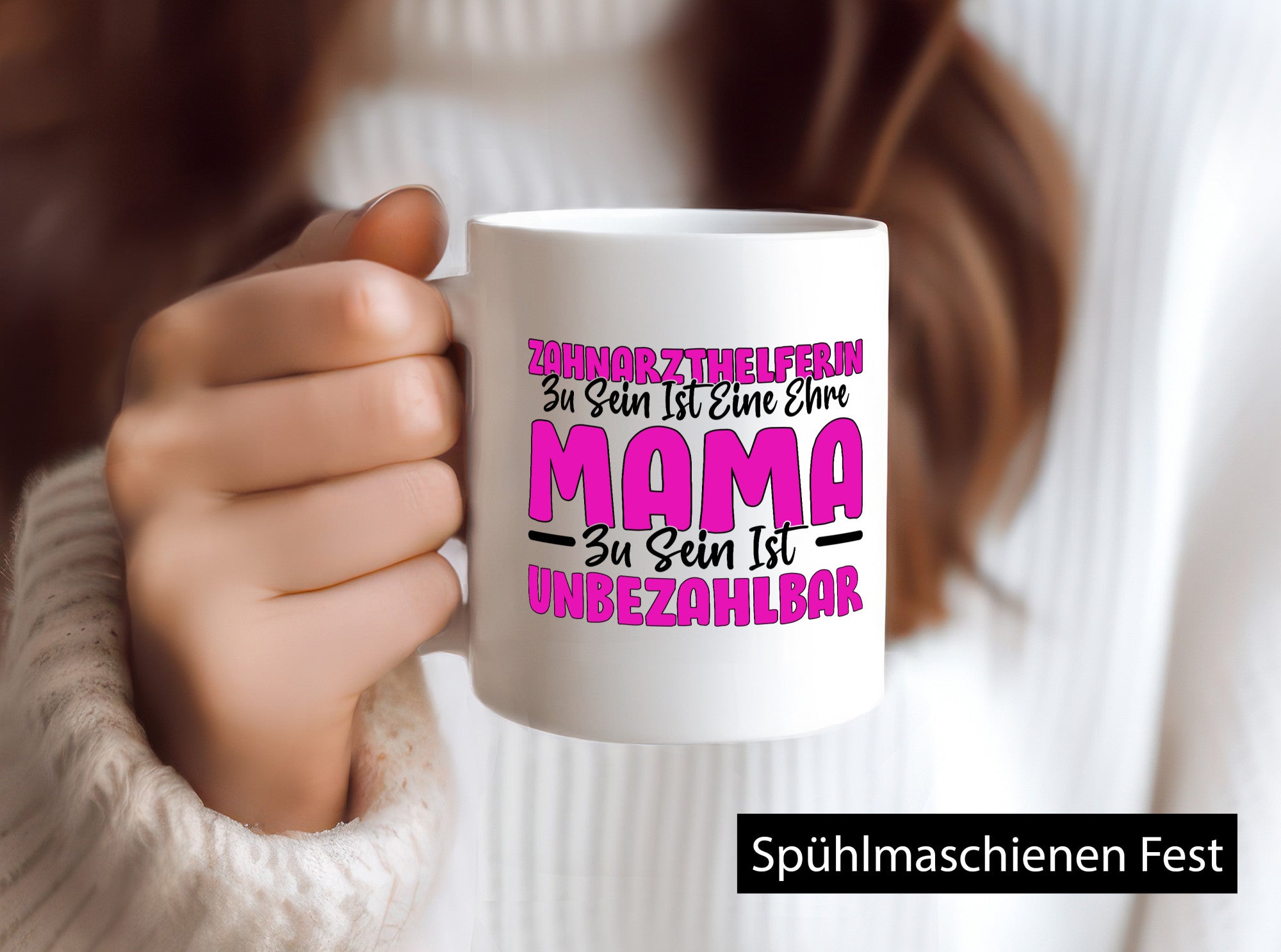 Zahnarzthelferin | Mama Fachangestellte lustig Familie Geschenkidee Geschenk
