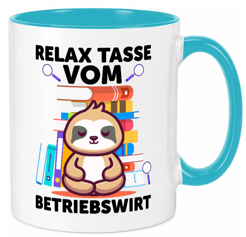 Relax Tasse: Betriebswirt | Betriebswirtschaft lustiger Spruch Geschenk Humor
