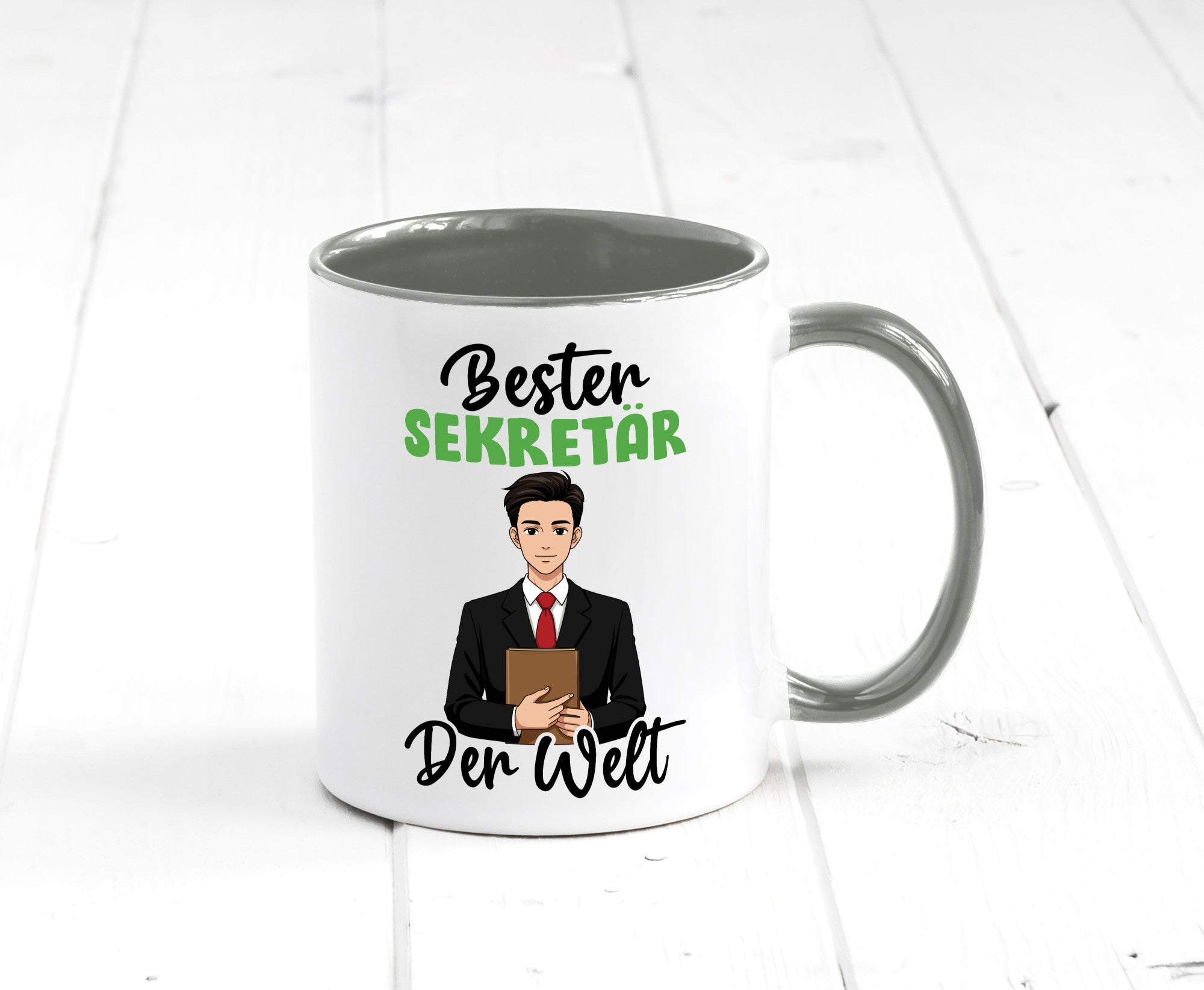 Bester Sekretär | Büro v2 lustiger Spruch Geschenk Arbeit Kollegen Tasse