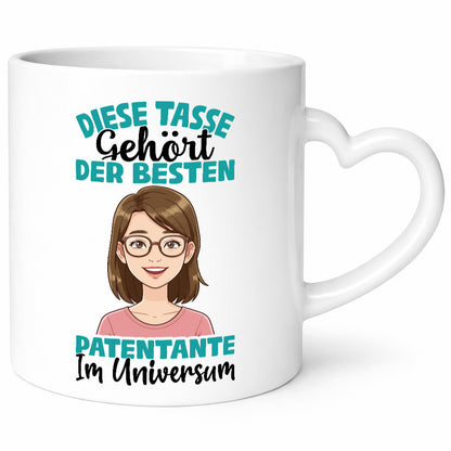 Im Universum: Patentante | Beste Tante Geschenk Humor Geschenkidee lustiger
