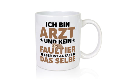 Ich bin kein Faultier: Arzt | Medizin Doktor Facharzt v2 lustig Tierliebhaber