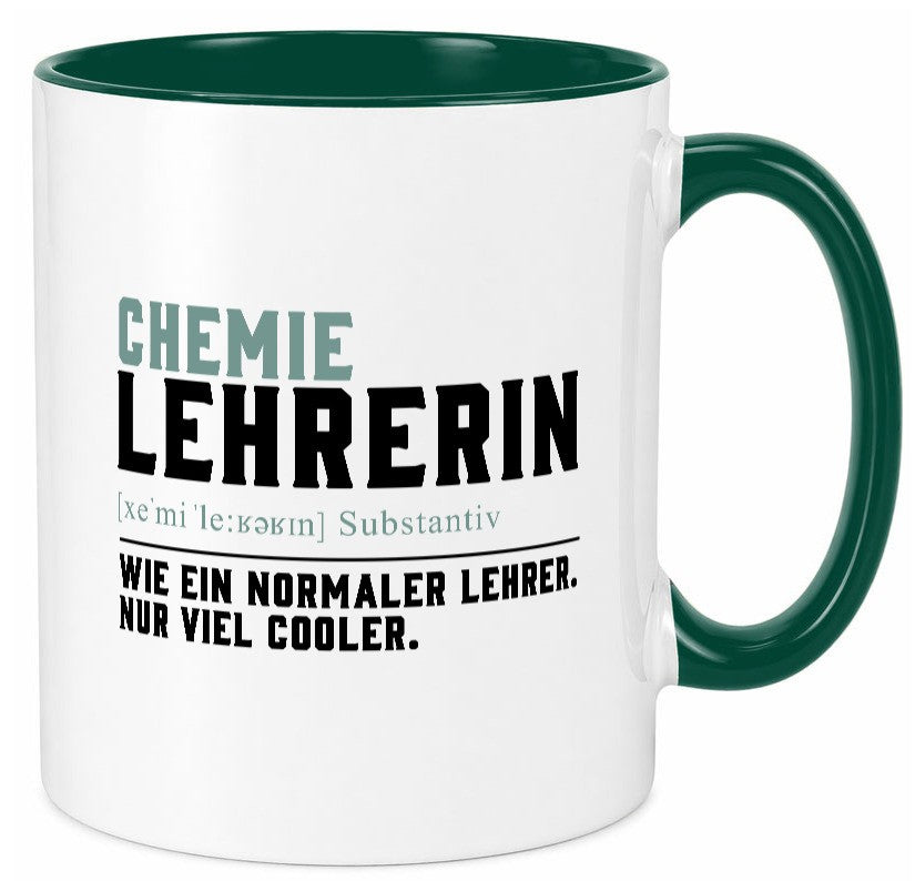 Chemielehrerin | Lehrerin Unterricht Lieblingslehrerin Geschenk Humor Tasse