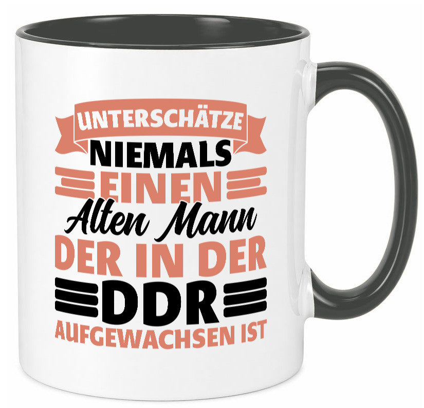 DDR Männer | Ostdeutschland Opa Ossi Vatertag vl7 Geschenk Familie Geschenkidee Tasse
