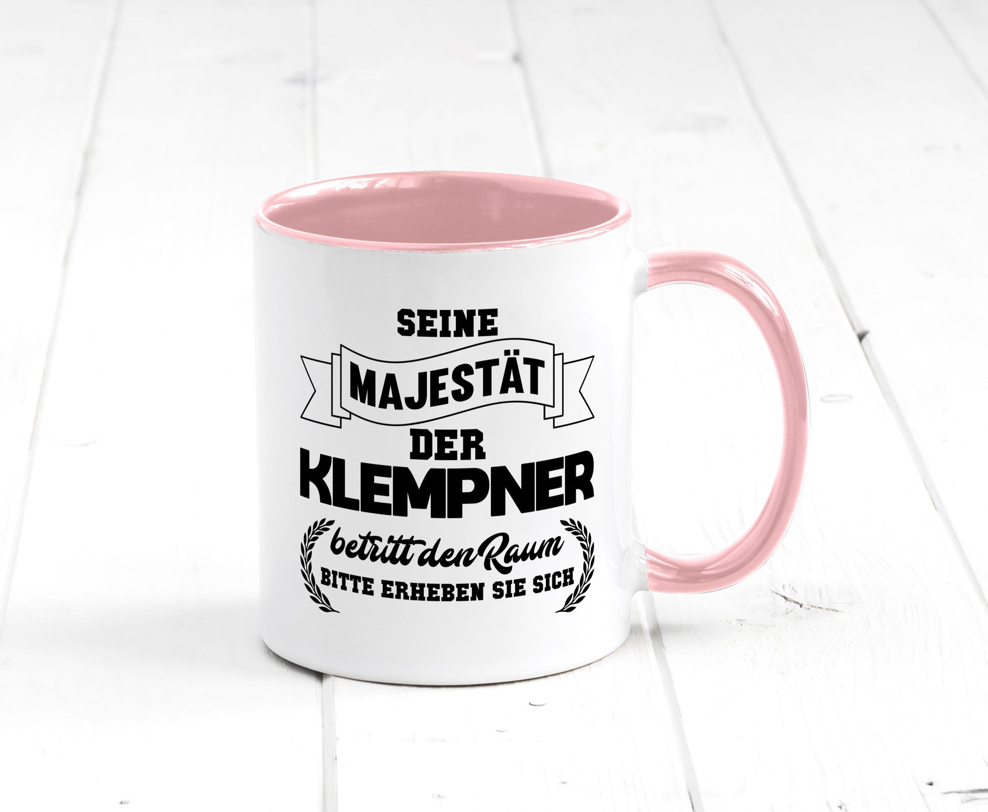 Der Klempner betritt den raum | Geschenk Humor Geschenkidee lustiger Spruch