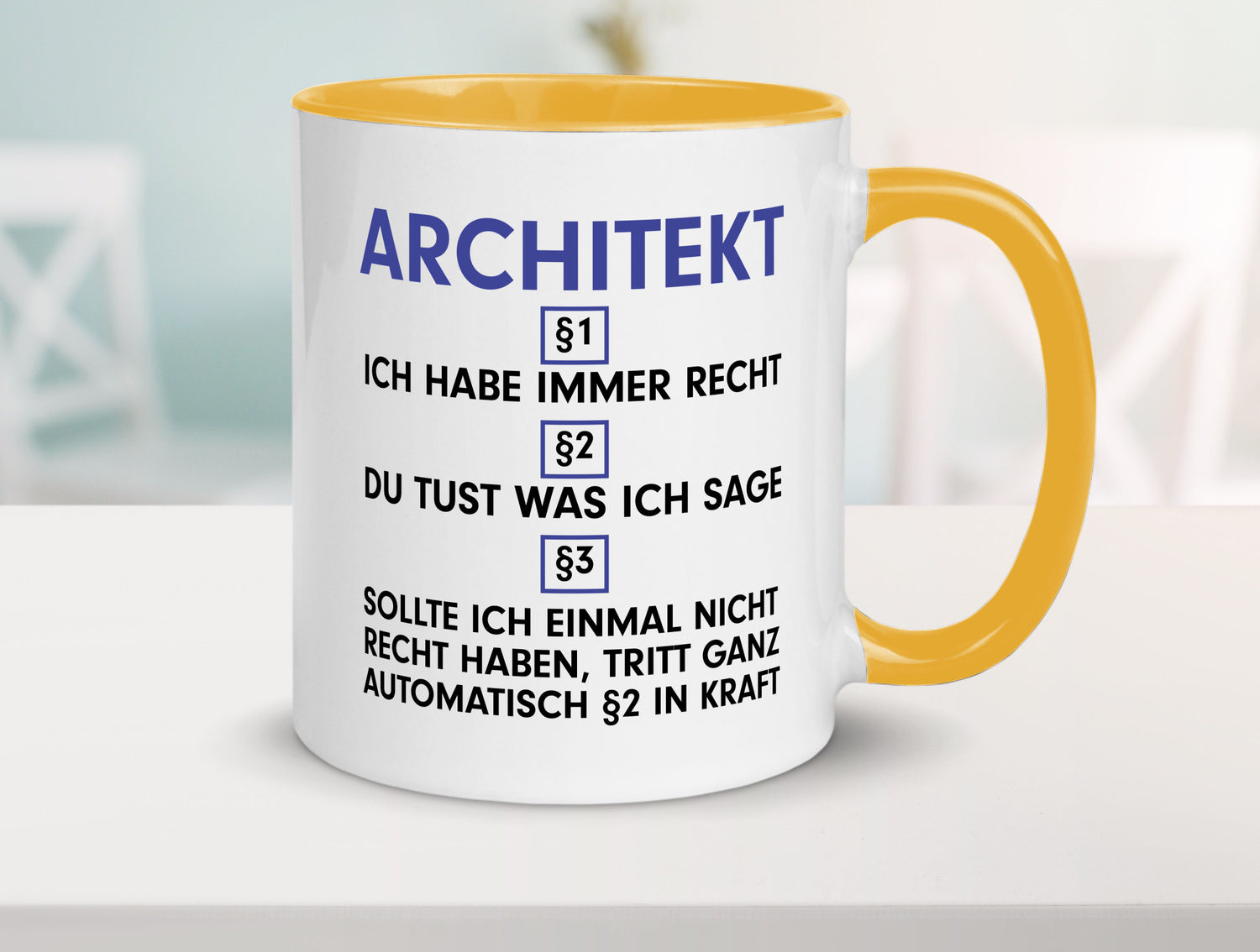 Ich habe immer Recht Architekt | Architektur Büro v2 Geschenk Arbeit Kollegen