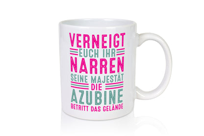Verneigt euch: Azubine | Ausbildung Lehre Lehrling v2 lustiger Spruch Geschenk