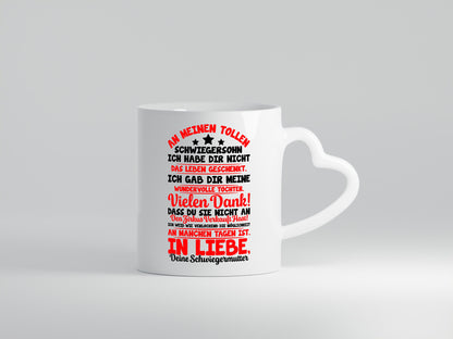 An meinen tollen Schwiegersohn vl4 Geschenk Familie Geschenkidee lustiger