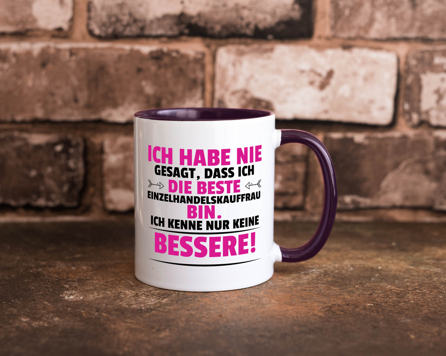 Die Beste Einzelhandelskauffrau | Einzelhandel Geschenkidee Humor Tasse