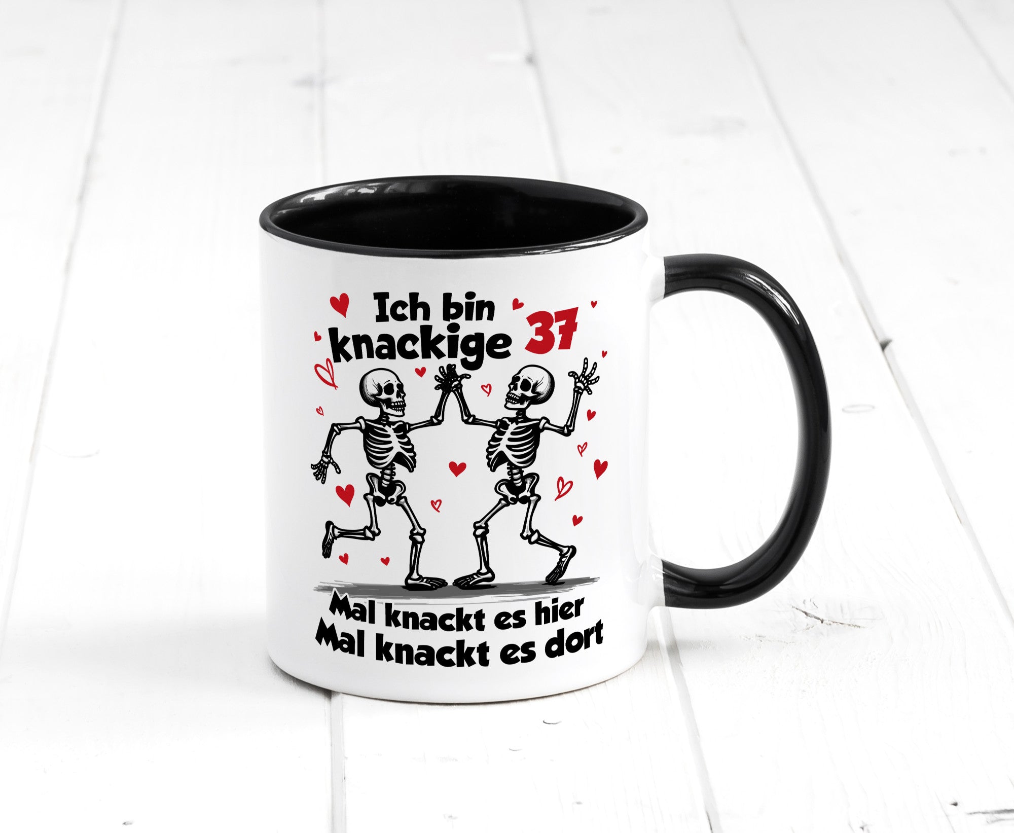 37. Geburtstag | Knackige 37 Ich bin alt v2 Humor Geschenkidee Tasse