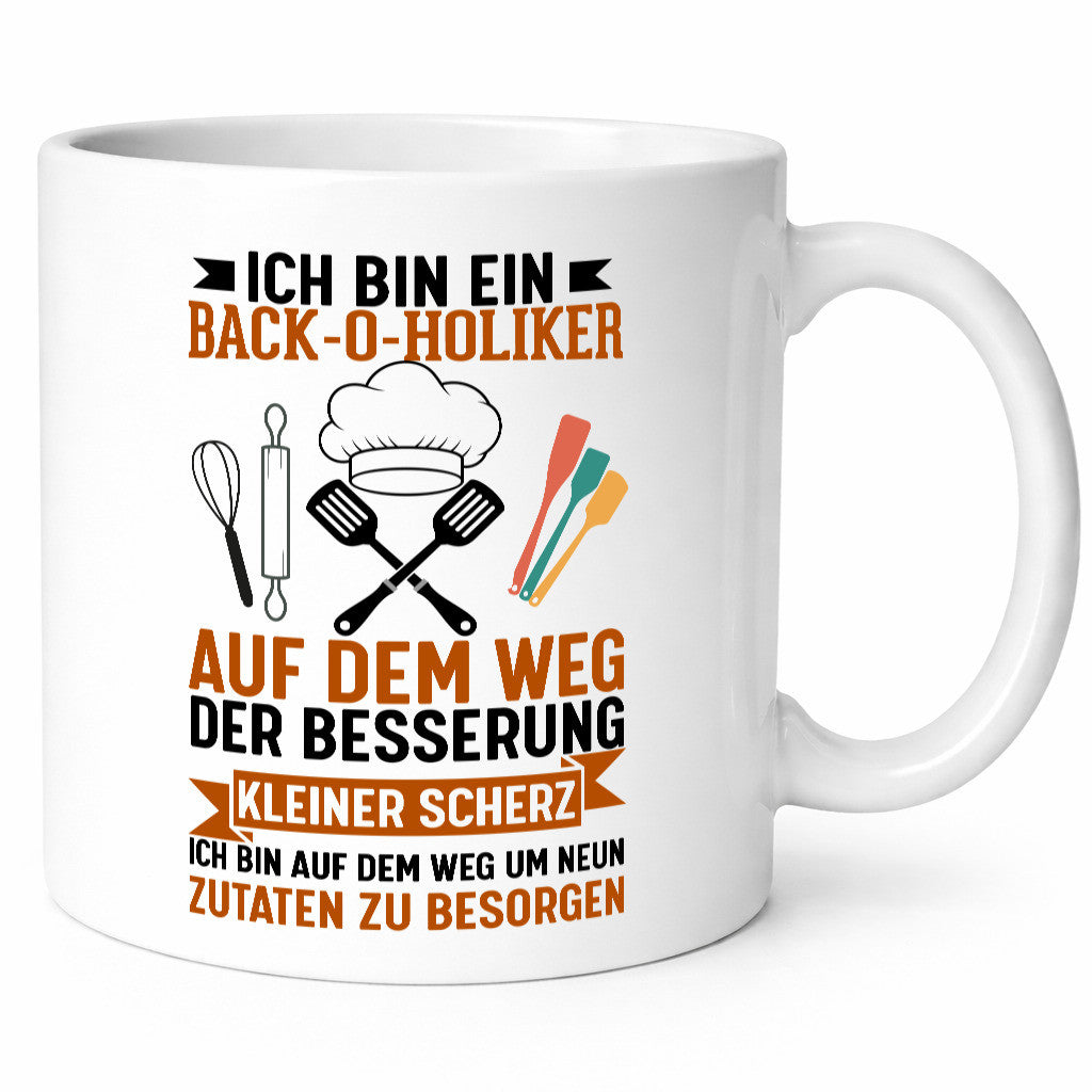 Back-O-Holiker | backer Backmeister Bäcker Meister Geschenk Humor Geschenkidee