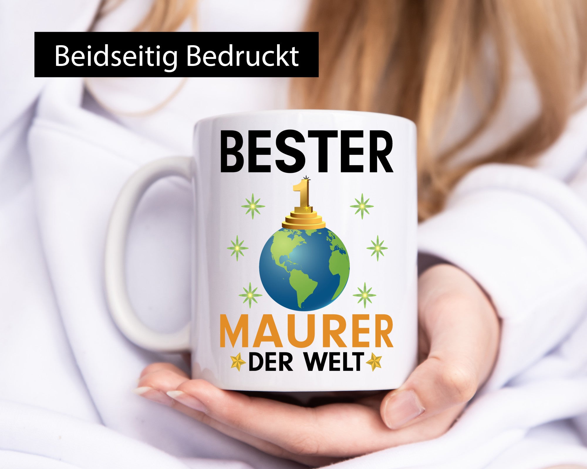 Welt Bester Maurer | Bau Handwerker Geschenkidee Humor Tasse