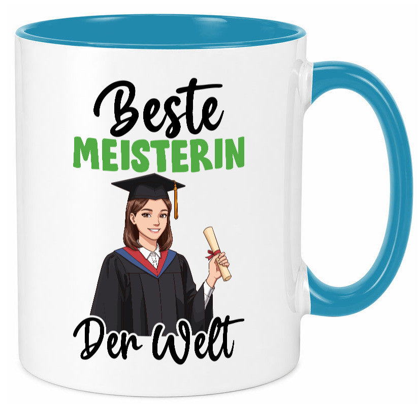 Beste Meisterin | Meisterbrief v2 Geschenk Humor Geschenkidee lustiger Spruch