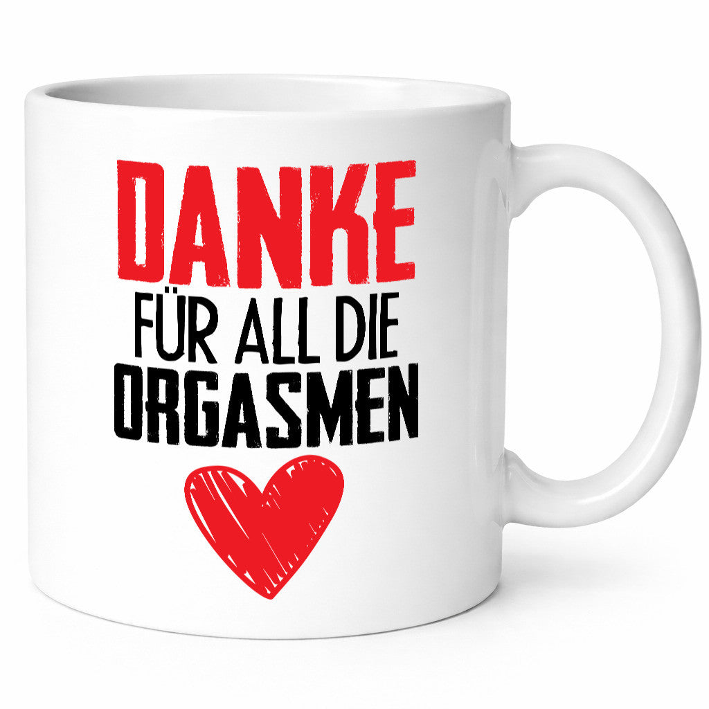Orgasmus Tasse Geschenkidee Humor