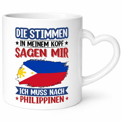 Philippinen | Urlaub Stimmen in meinem Kopf Traumland v2 Geschenk Humor