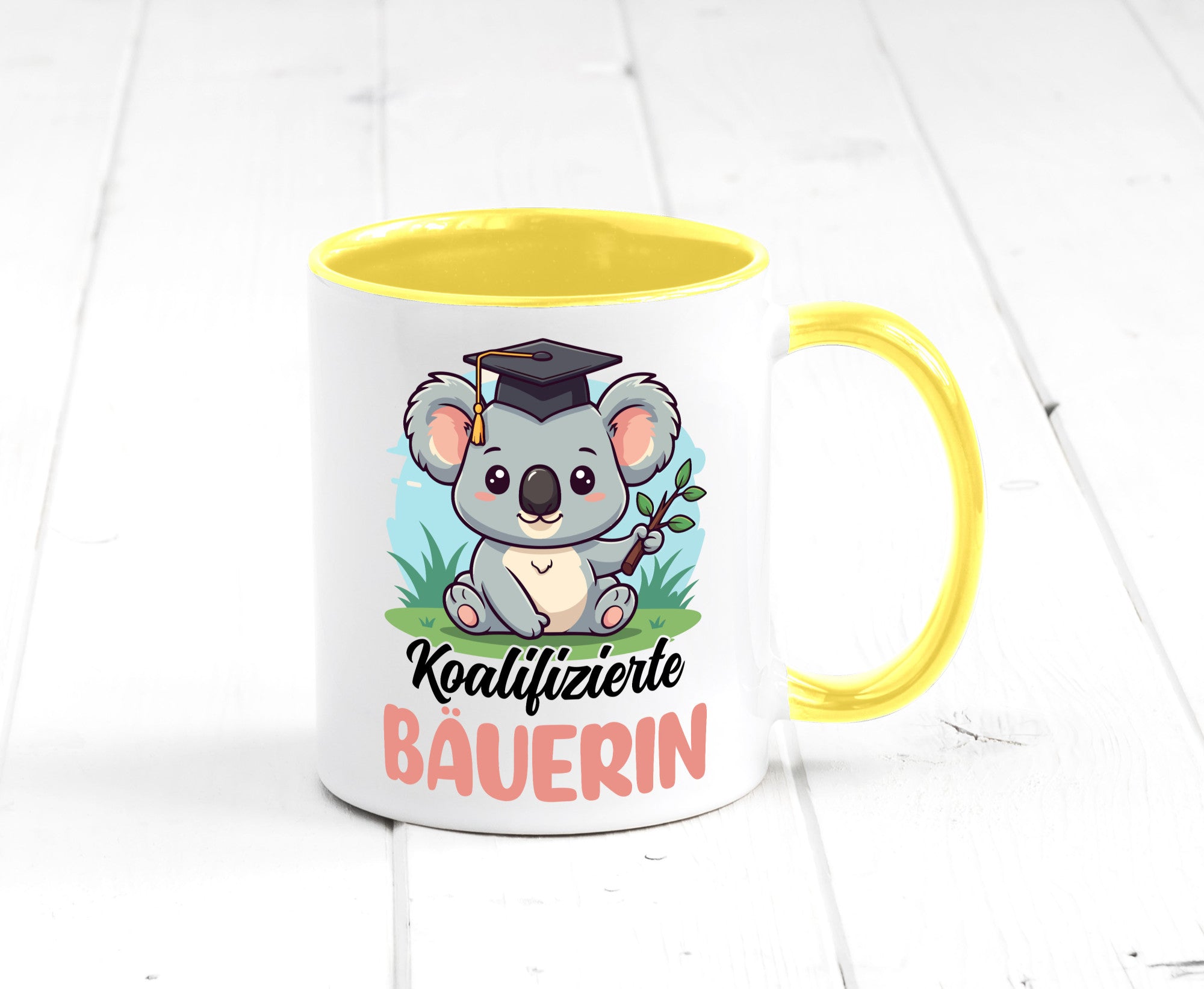 Koalifizierte Bäuerin | Bauernhof Landwirtschaft lustiger Spruch Geschenk Humor
