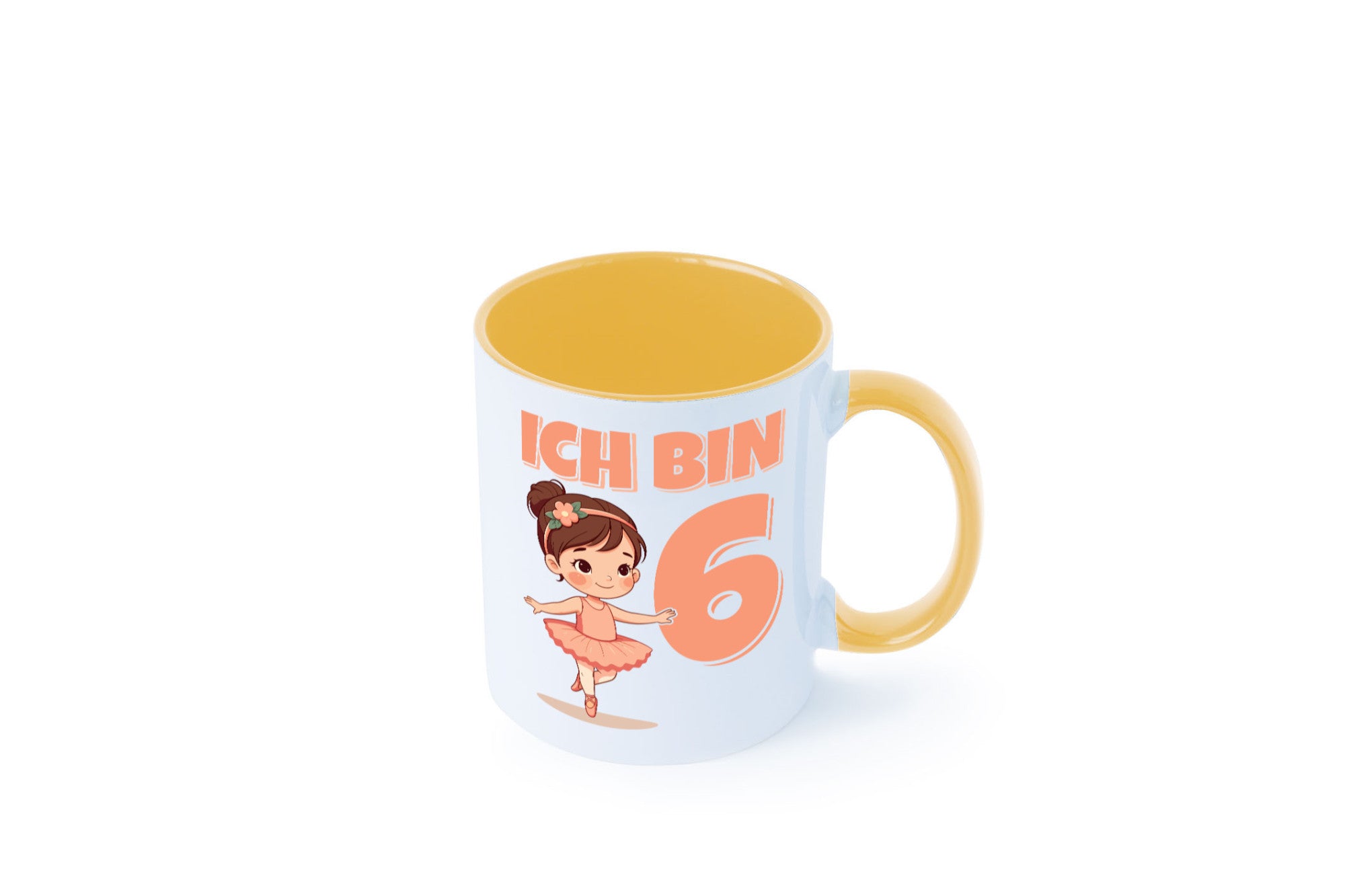 6 Geburtstag | Jahre Ballerina Mädchen Ballet lustig Geschenkidee Geschenk Tasse