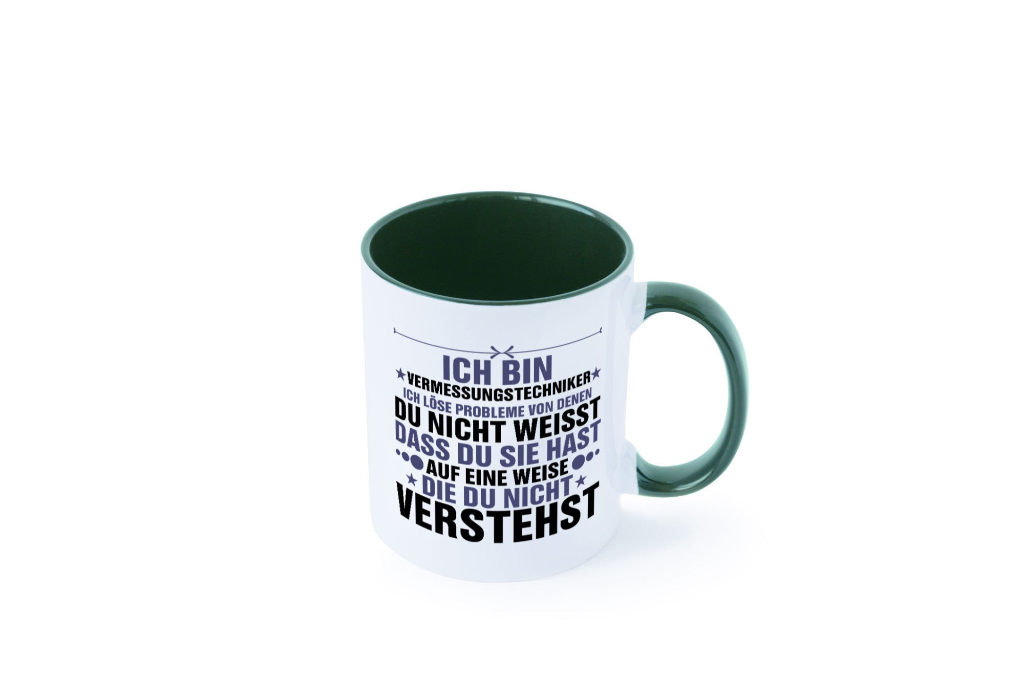 Löse Probleme: Vermessungstechniker | Techniker Humor Geschenkidee Tasse