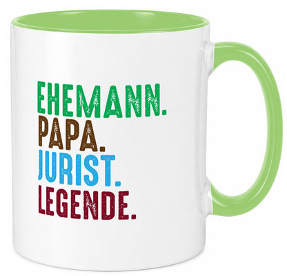 Ehemann Mama Jurist Legende | Anwalt Jura lustig Familie Geschenkidee Geschenk