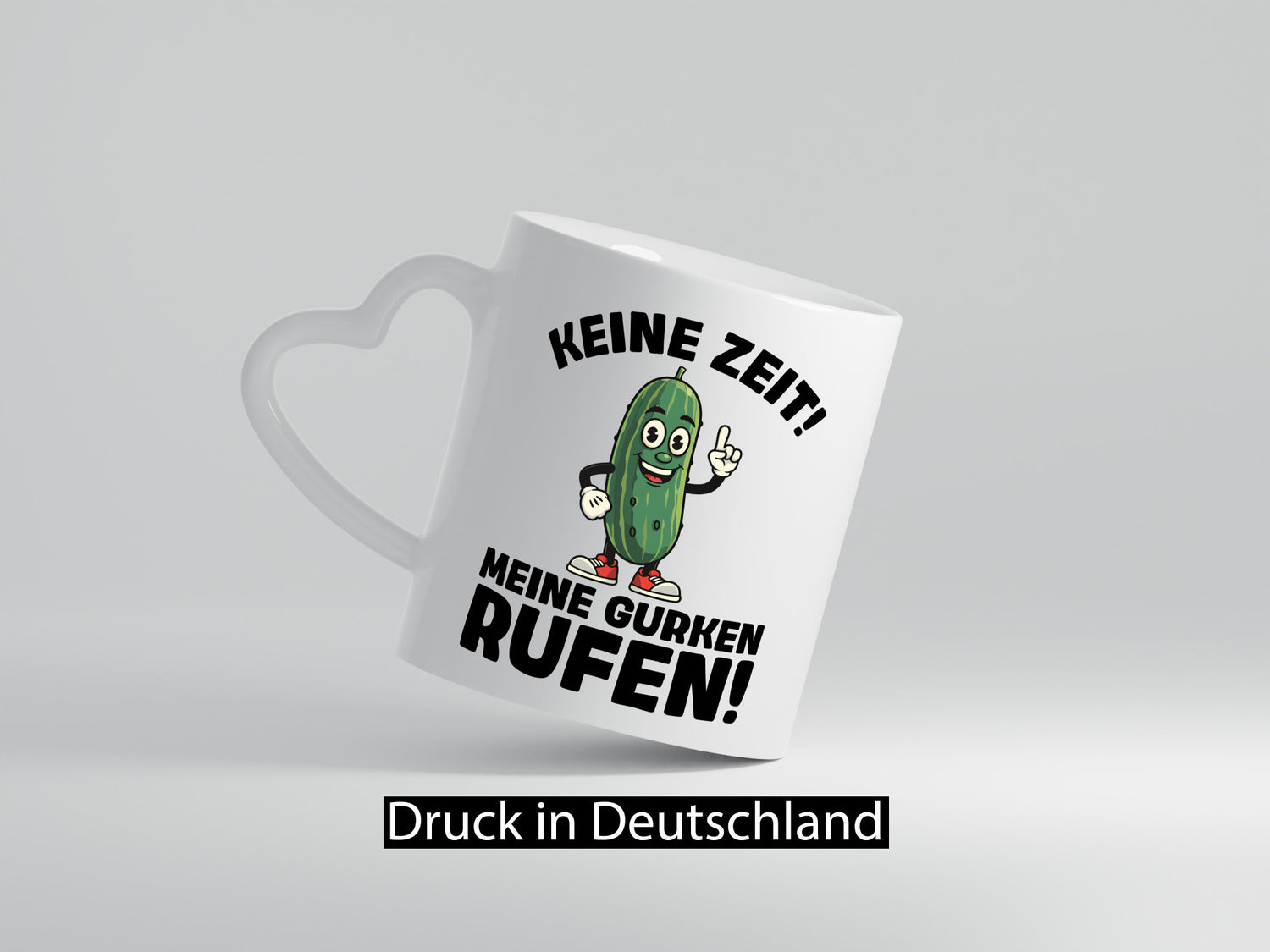 Keine Zeit meine gurken rufen | Hobbygärtner Gurcken Geschenkidee Humor Tasse