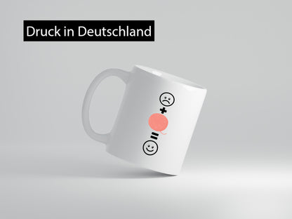 Wolle | Häkeln |Glücklich Geschenk Humor Geschenkidee lustiger Spruch Tasse