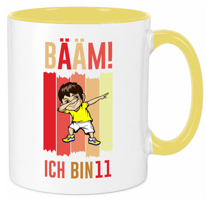 11. Geburtstag | 11 Jahre Bääm ich bin Humor Geschenkidee Tasse