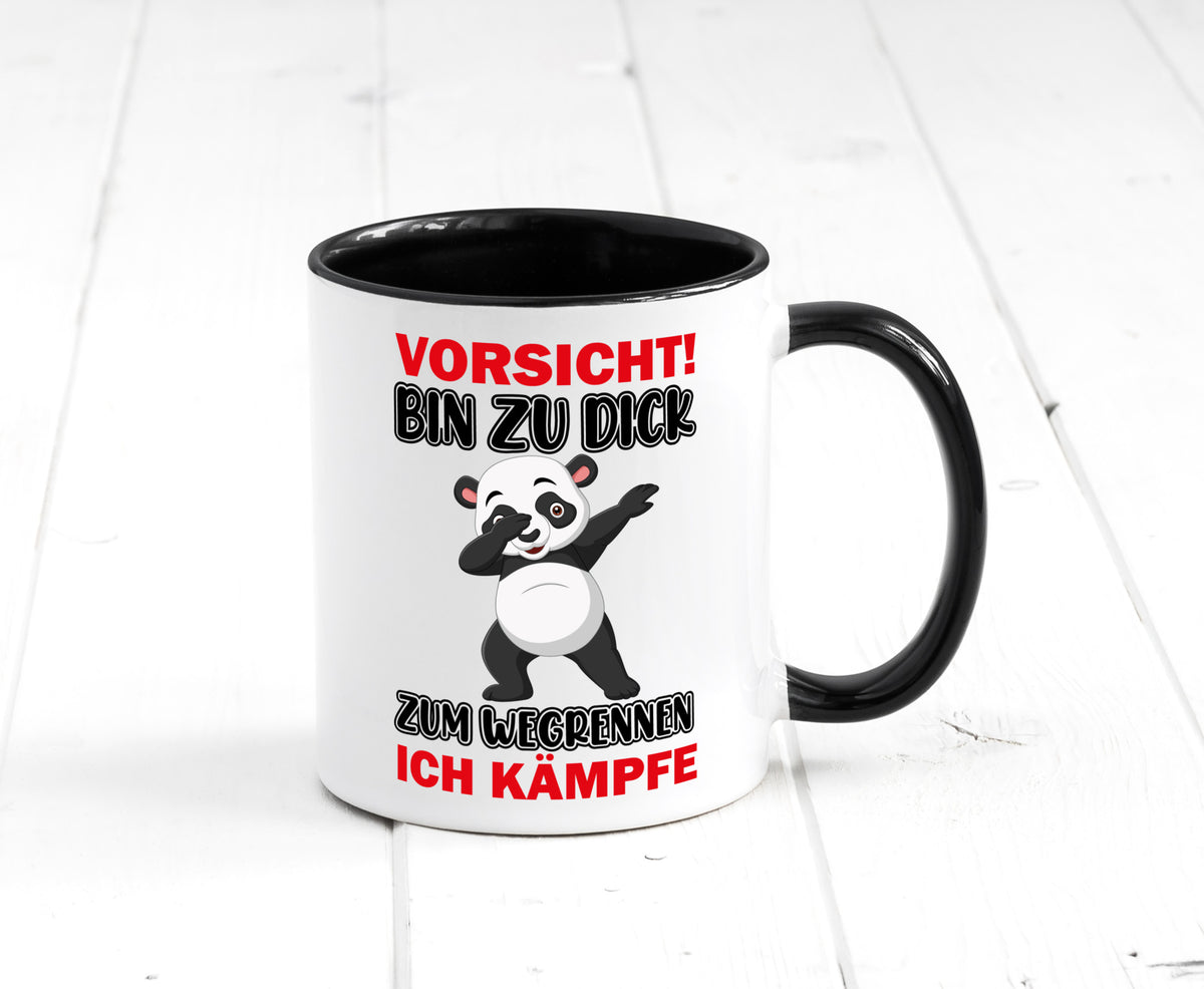Ich bin ein Kämpfer Geschenk Humor Geschenkidee lustiger Spruch Tasse