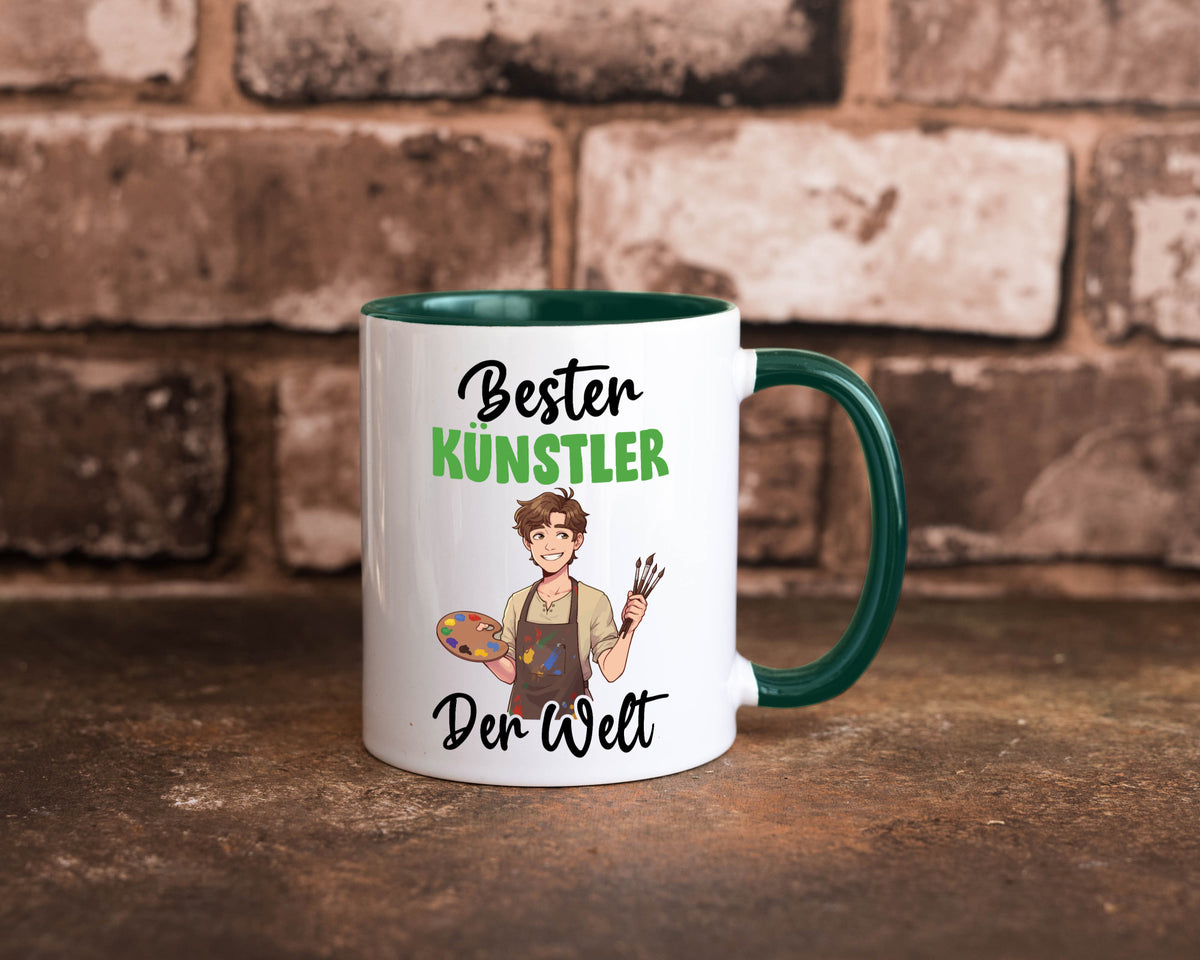 Bester Künstler | Kunst Geschenkidee Humor Tasse