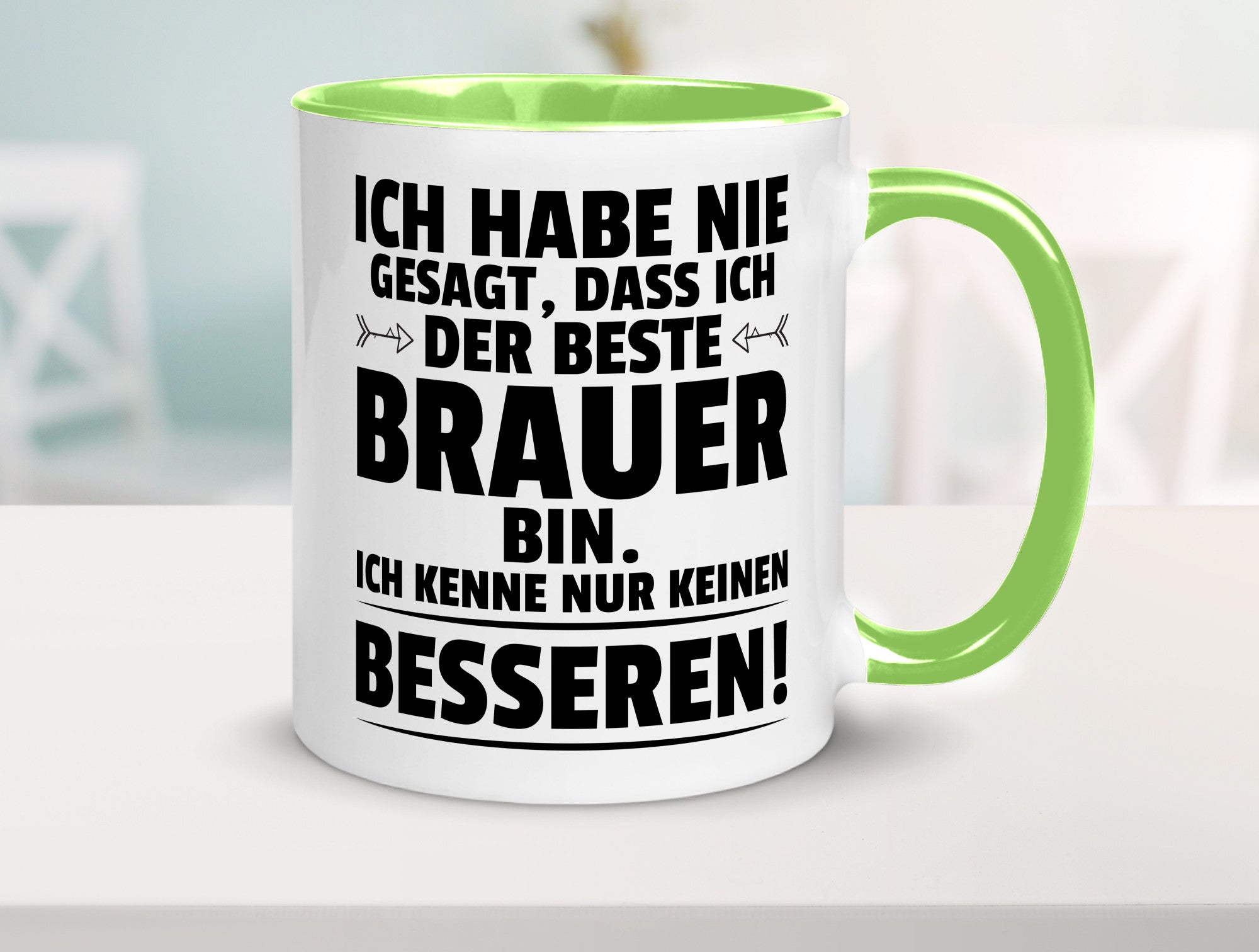 Der Beste Brauer | Bier Brauerei Humor Geschenkidee Tasse