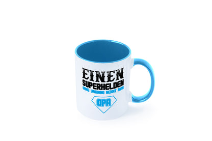 Superheld Opa Geschenk Familie Geschenkidee lustiger Spruch Tasse