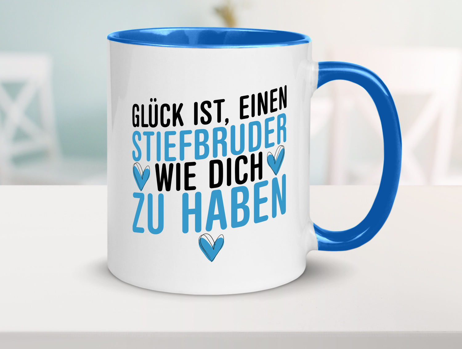 Stiefbruder wie dich | Glück lieber Bruder Geburtstag Geschenkidee Humor Tasse