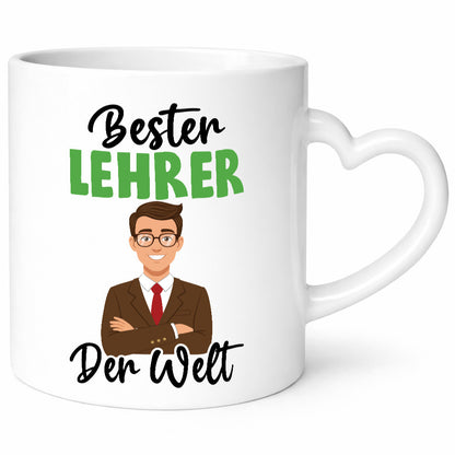 Bester Lehrer | Schule Beruf Schüler v2 Geschenk Arbeit Kollegen Büro lustiger
