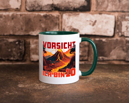 10. Geburtstag | 10 Jahre Vulkanausbruch Vulkan Humor Geschenkidee Tasse
