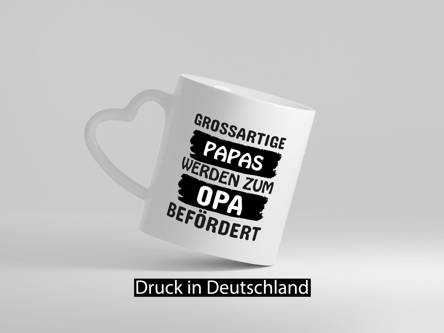 Beförderung zu Opa | Schwangerschaft Spruch Papa Geschenkidee Familie Humor