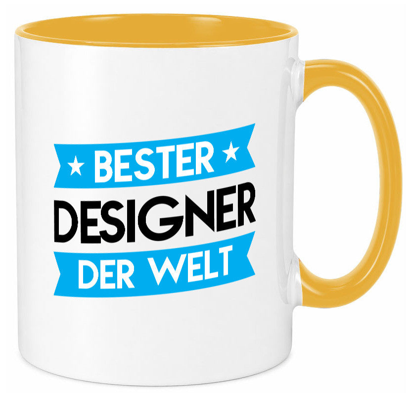 Bester Designer Beruf | Mode Geschenk Arbeit Kollegen Büro lustiger Spruch Tasse