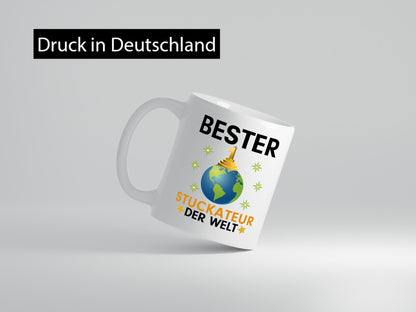 Welt Bester Stuckateur | Innenausbau Beruf lustig Arbeit Kollegen Büro Geschenk