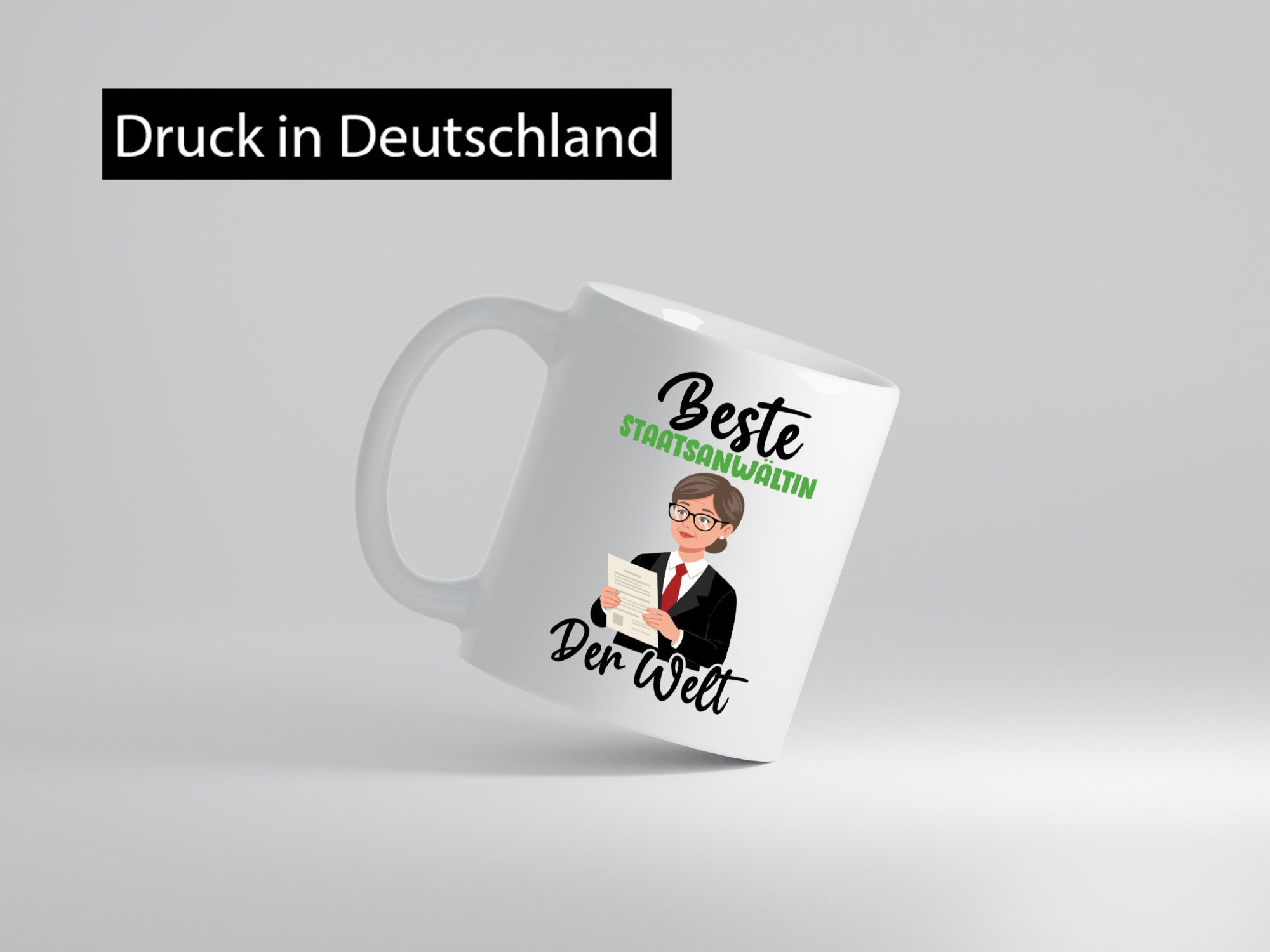 Beste Staatsanwältin | Anwältin v2 Geschenkidee Humor Tasse