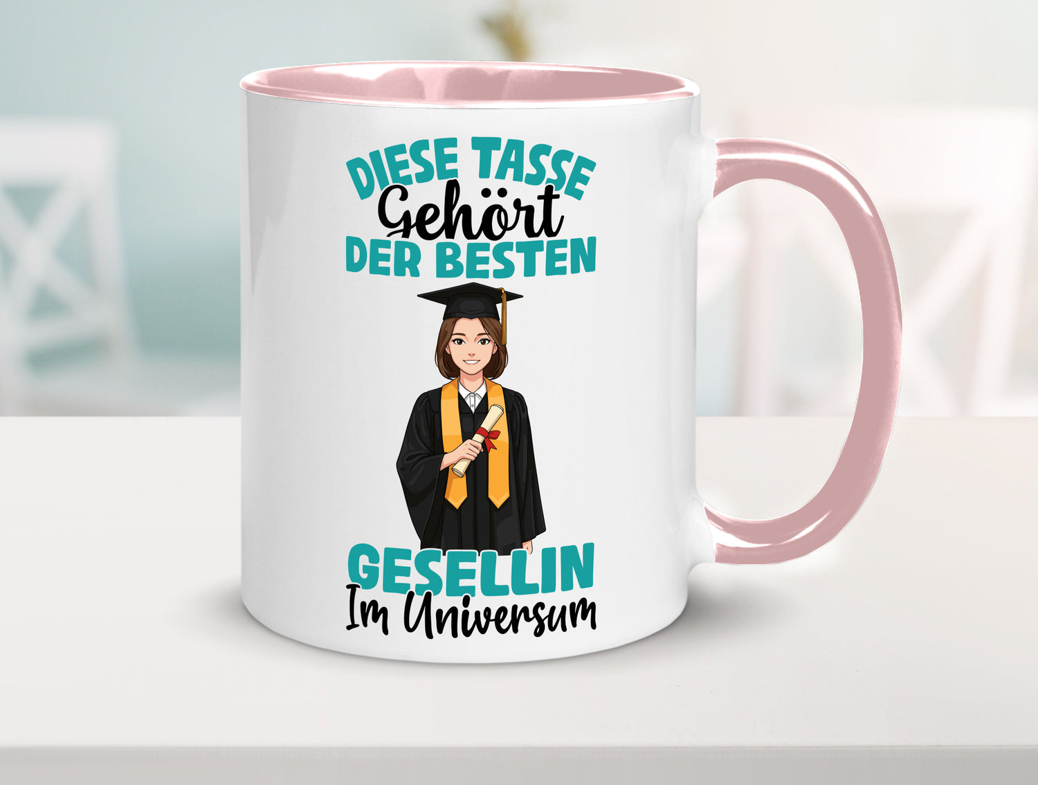 Im Universum: Gesellin | Handwerkerinnen lustiger Spruch Geschenk Humor