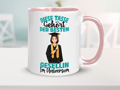 Im Universum: Gesellin | Handwerkerinnen lustiger Spruch Geschenk Humor
